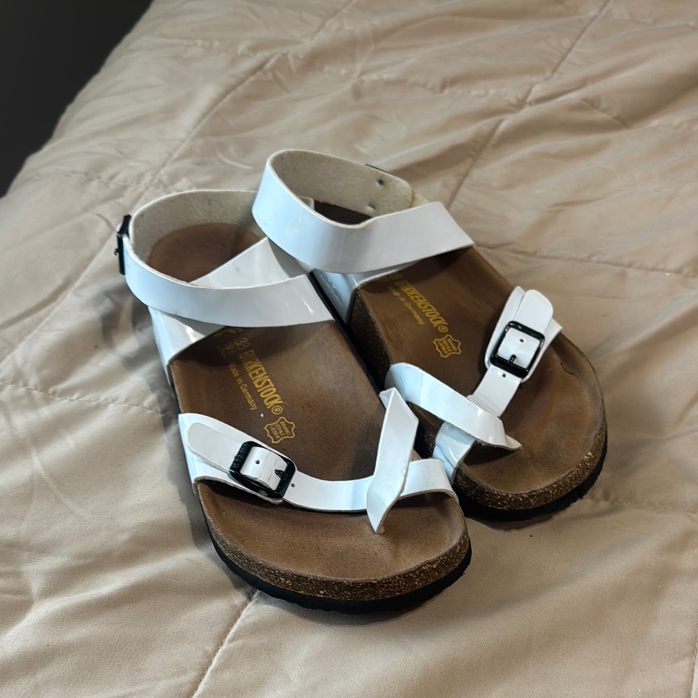 White Birkenstock Women's Sandals